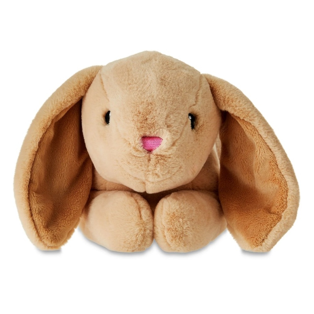 Medium Tan Floppy Bunny Plush 11.5 inch Soft and Cuddly Children’s Toy (M)